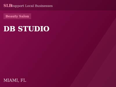 DB STUDIO — Beauty Salon in MIAMI, FL