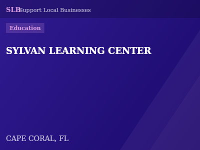 SYLVAN LEARNING CENTER — Education in CAPE CORAL, FL