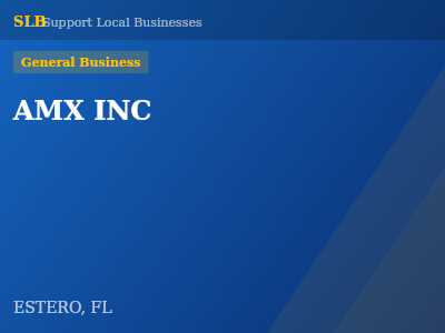AMX INC — General Business in ESTERO, FL