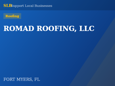 ROMAD ROOFING, LLC — Roofing in FORT MYERS, FL