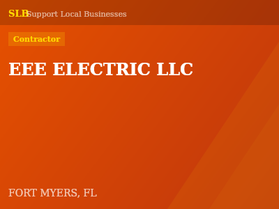 EEE ELECTRIC LLC — Contractor in FORT MYERS, FL