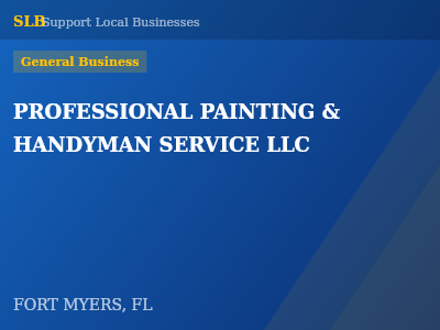PROFESSIONAL PAINTING & HANDYMAN SERVICE LLC — General Business in FORT MYERS, FL
