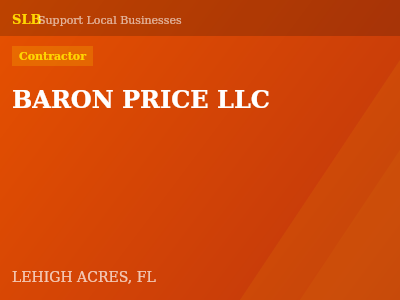 BARON PRICE LLC — Contractor in LEHIGH ACRES, FL