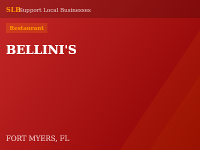 BELLINI'S — Restaurant in FORT MYERS, FL