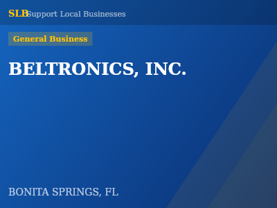 BELTRONICS, INC. — General Business in BONITA SPRINGS, FL