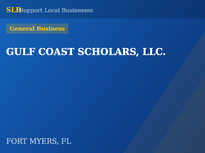 GULF COAST SCHOLARS, LLC. — General Business in FORT MYERS, FL