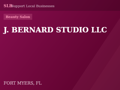J. BERNARD STUDIO LLC — Beauty Salon in FORT MYERS, FL
