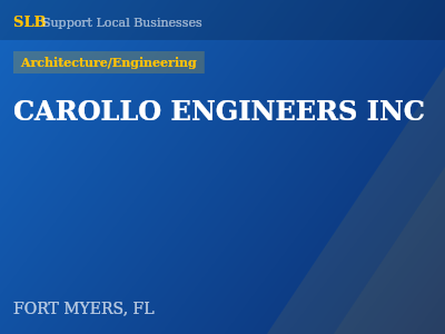 CAROLLO ENGINEERS INC — Architecture/Engineering in FORT MYERS, FL