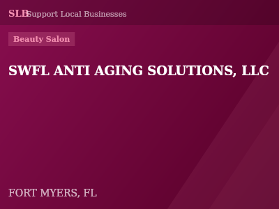 SWFL ANTI AGING SOLUTIONS, LLC — Beauty Salon in FORT MYERS, FL