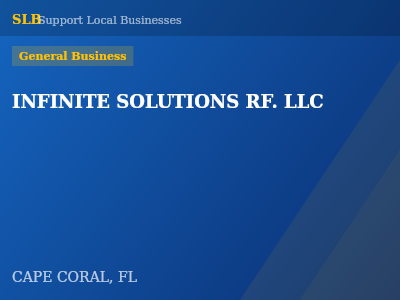 INFINITE SOLUTIONS RF. LLC — General Business in CAPE CORAL, FL