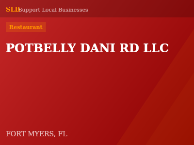 POTBELLY DANI RD LLC — Restaurant in FORT MYERS, FL
