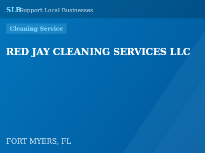 RED JAY CLEANING SERVICES LLC — Cleaning Service in FORT MYERS, FL
