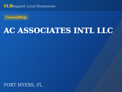 AC ASSOCIATES INTL LLC — Consulting in FORT MYERS, FL