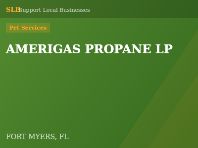 AMERIGAS PROPANE LP — Pet Services in FORT MYERS, FL