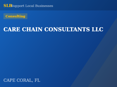 CARE CHAIN CONSULTANTS LLC — Consulting in CAPE CORAL, FL