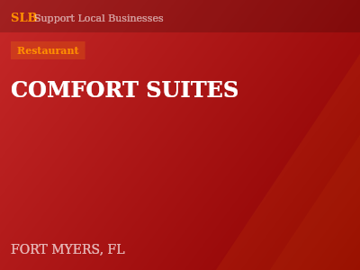 COMFORT SUITES — Restaurant in FORT MYERS, FL