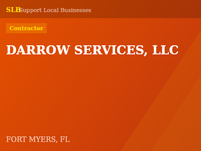 DARROW SERVICES, LLC — Contractor in FORT MYERS, FL