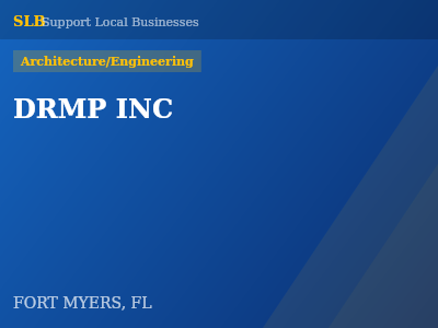 DRMP INC — Architecture/Engineering in FORT MYERS, FL