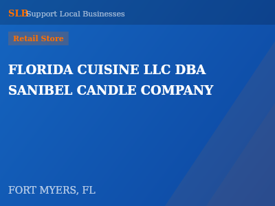 FLORIDA CUISINE LLC DBA SANIBEL CANDLE COMPANY — Retail Store in FORT MYERS, FL