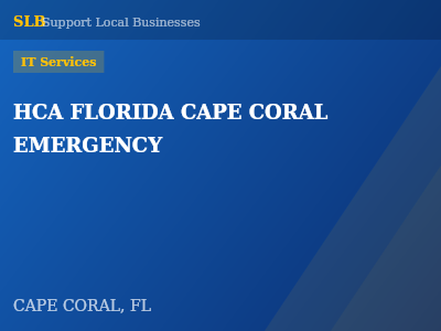 HCA FLORIDA CAPE CORAL EMERGENCY — IT Services in CAPE CORAL, FL