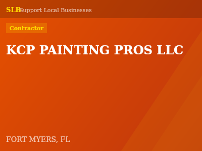 KCP PAINTING PROS LLC — Contractor in FORT MYERS, FL