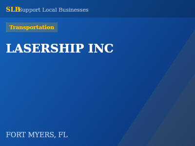LASERSHIP INC — Transportation in FORT MYERS, FL