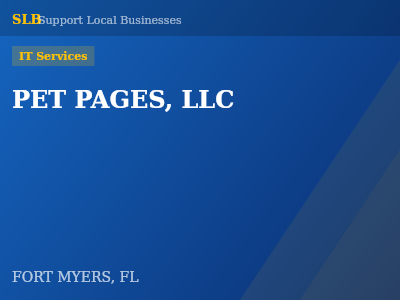 PET PAGES, LLC — IT Services in FORT MYERS, FL