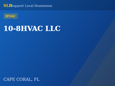 10-8HVAC LLC — HVAC in CAPE CORAL, FL