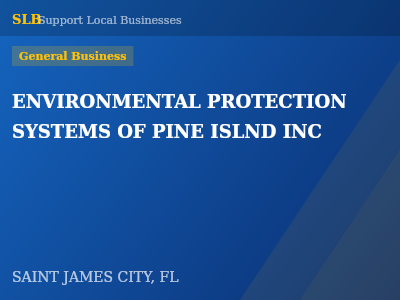 ENVIRONMENTAL PROTECTION SYSTEMS OF PINE ISLND INC — General Business in SAINT JAMES CITY, FL