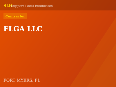 FLGA LLC — Contractor in FORT MYERS, FL