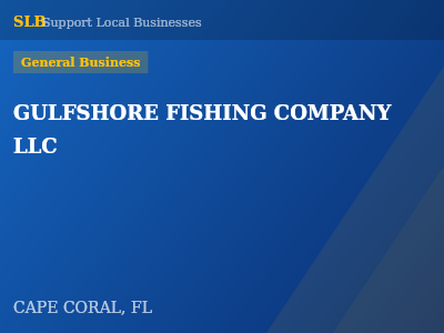 GULFSHORE FISHING COMPANY LLC — General Business in CAPE CORAL, FL