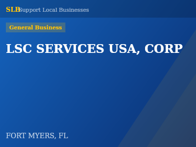 LSC SERVICES USA, CORP — General Business in FORT MYERS, FL
