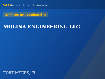MOLINA ENGINEERING LLC — Architecture/Engineering in FORT MYERS, FL