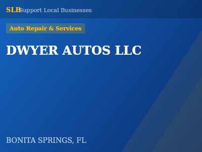 DWYER AUTOS LLC — Auto Repair & Services in BONITA SPRINGS, FL