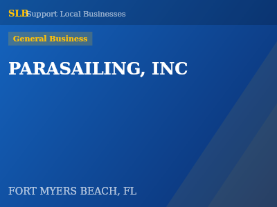 PARASAILING, INC — General Business in FORT MYERS BEACH, FL