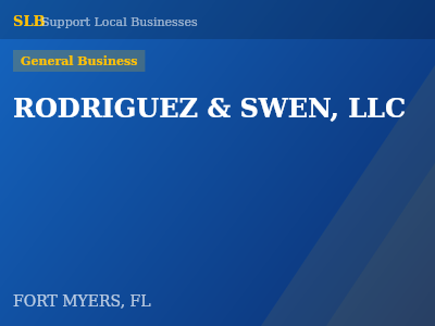 RODRIGUEZ & SWEN, LLC — General Business in FORT MYERS, FL