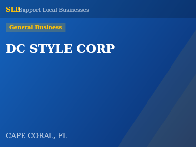 DC STYLE CORP — General Business in CAPE CORAL, FL
