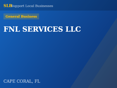FNL SERVICES LLC — General Business in CAPE CORAL, FL