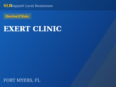 EXERT CLINIC — Doctor/Clinic in FORT MYERS, FL