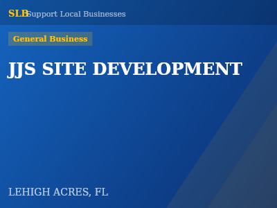 JJS SITE DEVELOPMENT — General Business in LEHIGH ACRES, FL