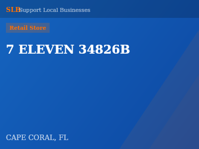 7 ELEVEN 34826B — Retail Store in CAPE CORAL, FL