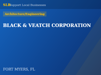 BLACK & VEATCH CORPORATION — Architecture/Engineering in FORT MYERS, FL