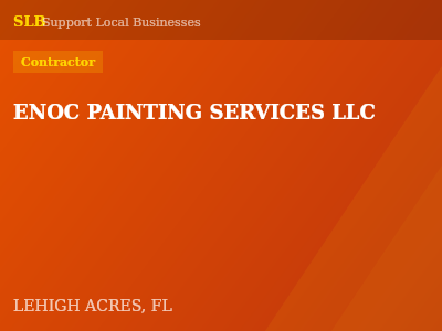 ENOC PAINTING SERVICES LLC — Contractor in LEHIGH ACRES, FL