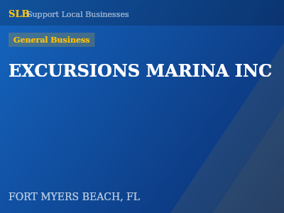 EXCURSIONS MARINA INC — General Business in FORT MYERS BEACH, FL