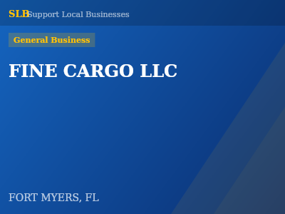FINE CARGO LLC — General Business in FORT MYERS, FL