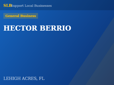 HECTOR BERRIO — General Business in LEHIGH ACRES, FL