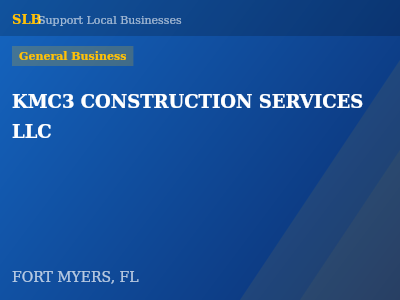 KMC3 CONSTRUCTION SERVICES LLC — General Business in FORT MYERS, FL