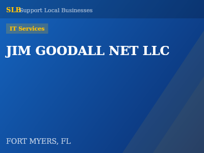 JIM GOODALL NET LLC — IT Services in FORT MYERS, FL