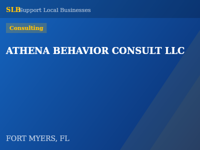 ATHENA BEHAVIOR CONSULT LLC — Consulting in FORT MYERS, FL
