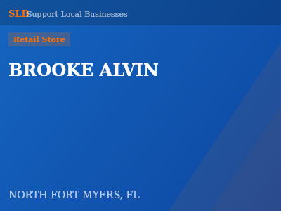 BROOKE ALVIN — Retail Store in NORTH FORT MYERS, FL